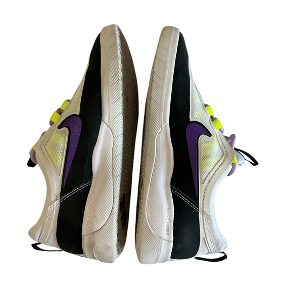 Nike SB Nyjah Free 2 Womens Black Wild Berry White Skate Shoes BV2078-009 Sz 6.5 - Picture 7 of 12